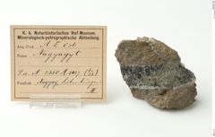 Foto von Nagyagit (NHMW-MIN-Ak636)